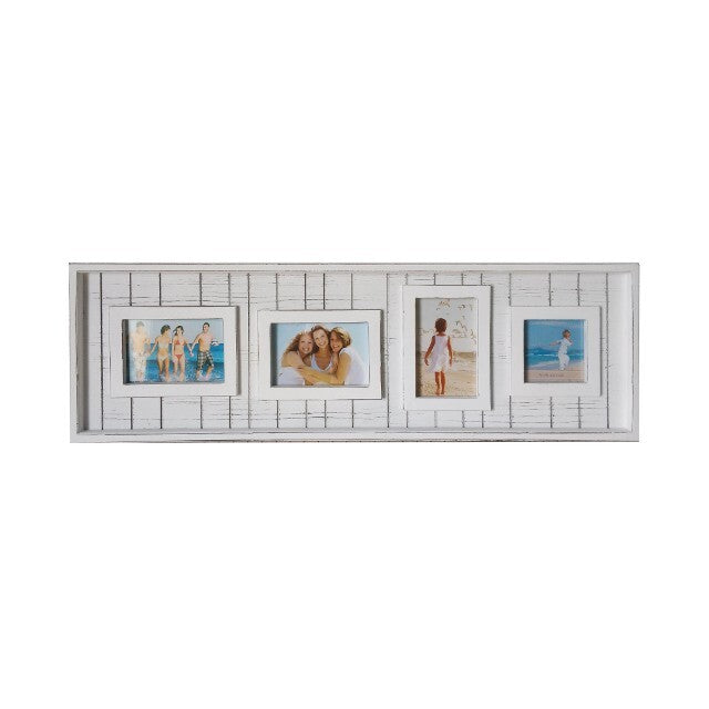White Beach Multi Hanging Picture Frame
