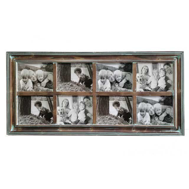Natural Style 8 Photo Frame Wall Art