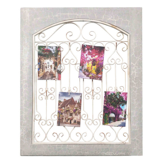 Antique Vintage Metal Photo Frame