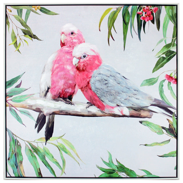 Rosie Galah Canvas Wall Painting