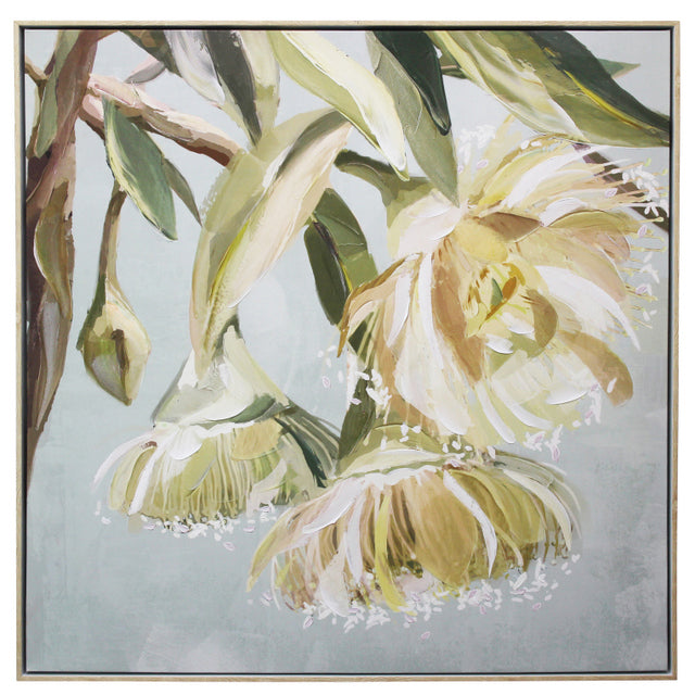 Young Gum Framed Canvas Painting