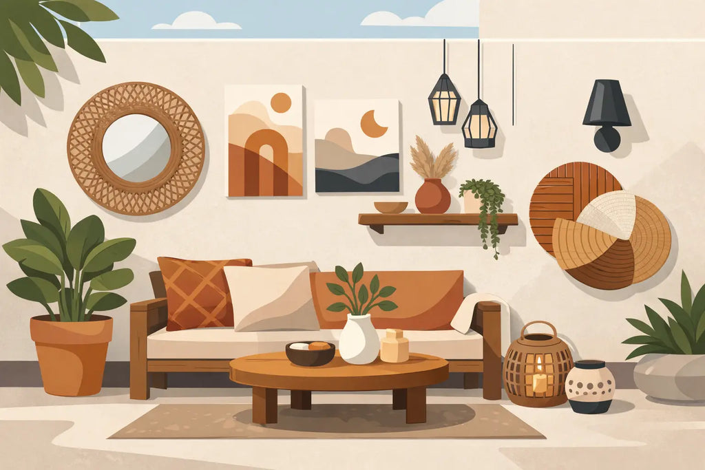 How to Style Patio Wall Decor That Feels Pulled Together