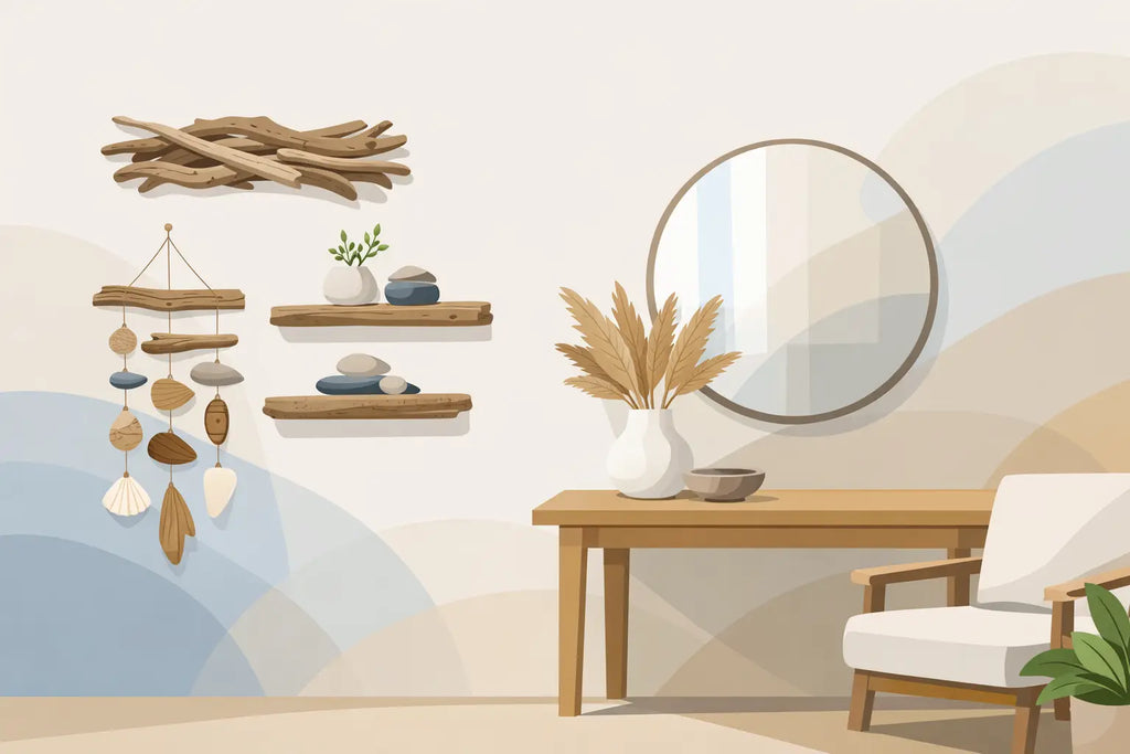 How to Style Driftwood Wall Decor