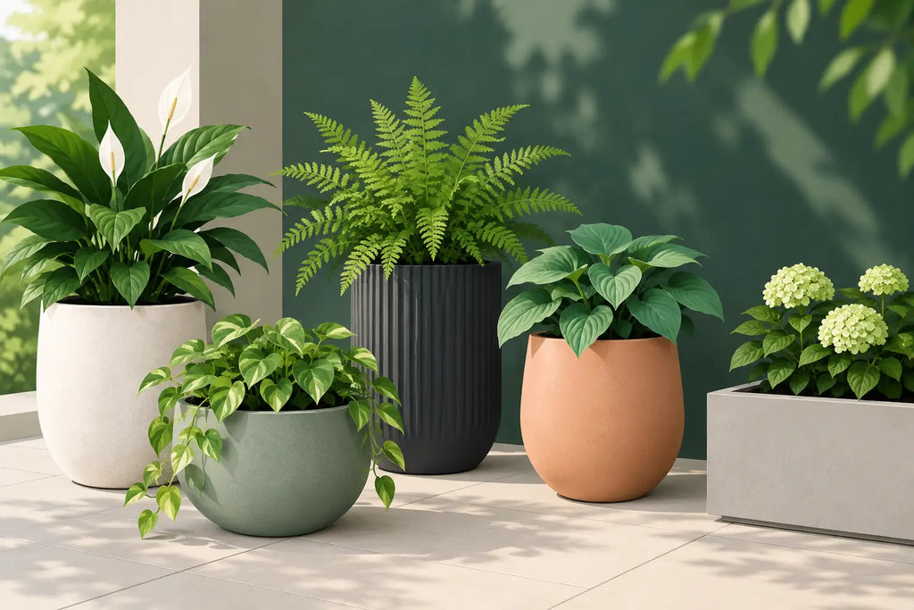 Which Planter Suits Shade? A Stylish Guide