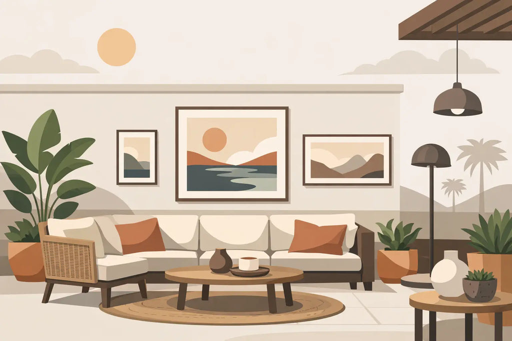 What Size Wall Art for Patio Spaces Works?