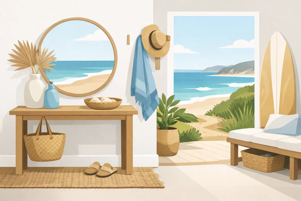 Australian Coastal Entryway Styling Guide
