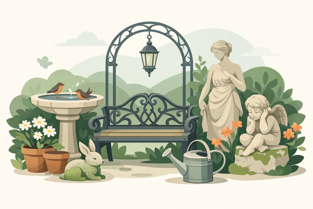 Vintage Garden Ornaments That Add Character