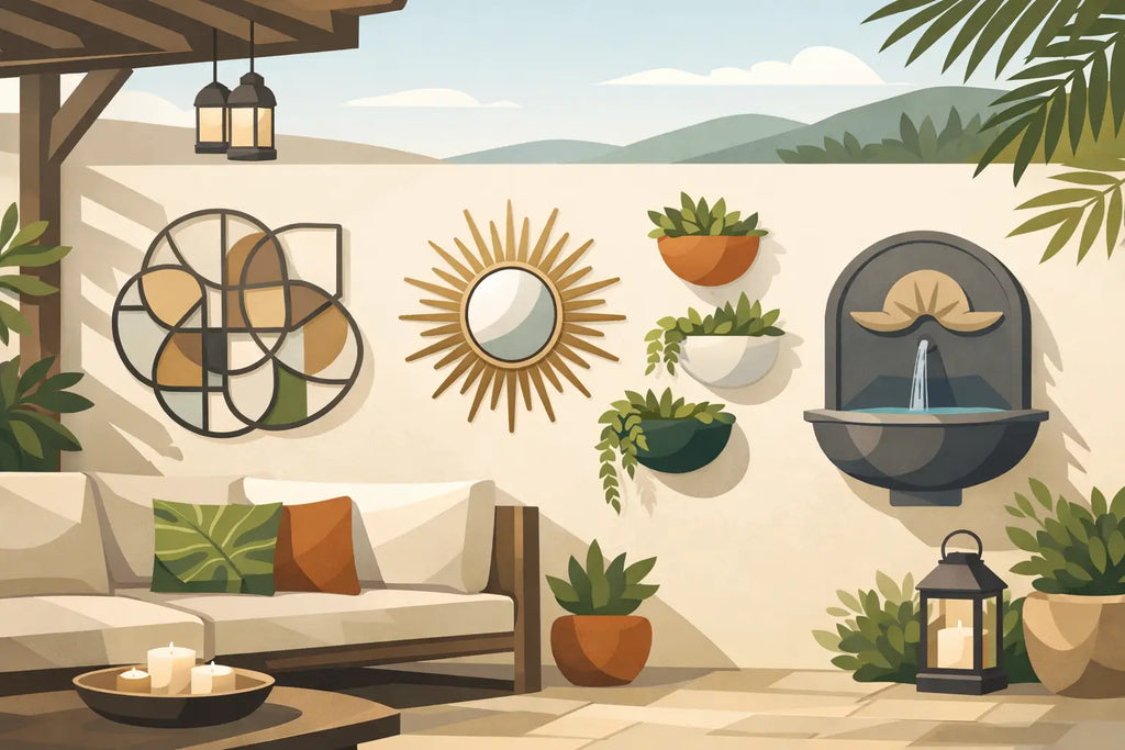Outdoor Wall Decor for Patio Style That Lasts