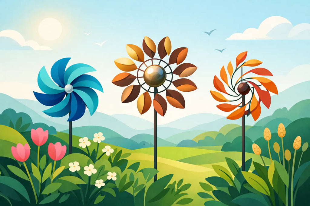 Wind Spinners That Bring Gardens to Life