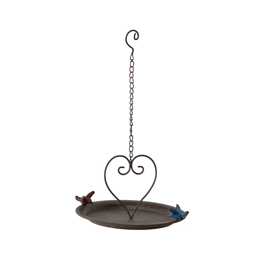Metal Hanging Bird Feeder