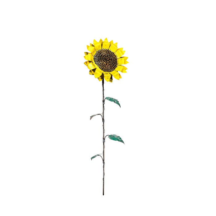 Small Yellow Sunflower Garden Stake