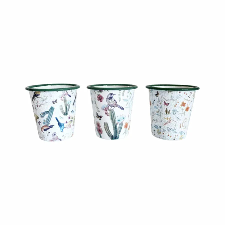 Birds Butterflies Garden Planters