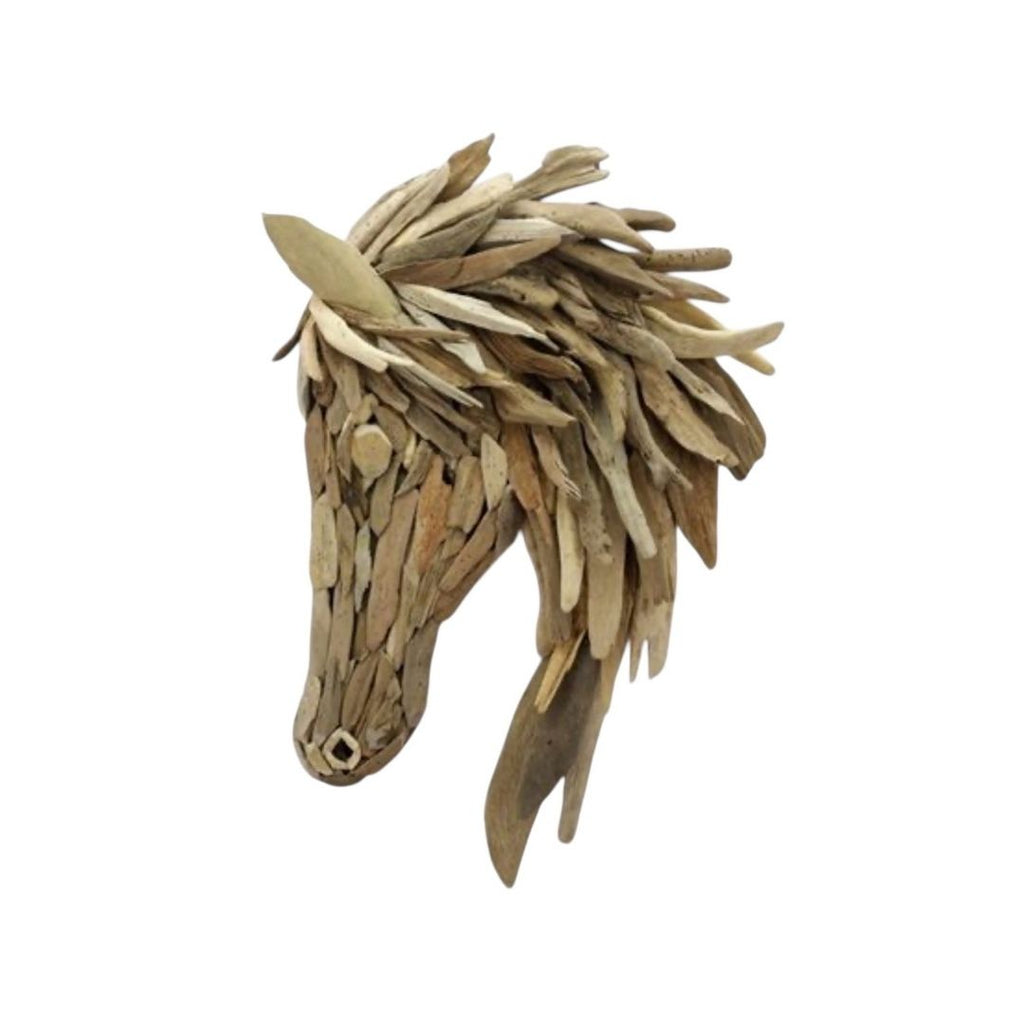 Driftwood Stallion Horse Wall Art Home Decor