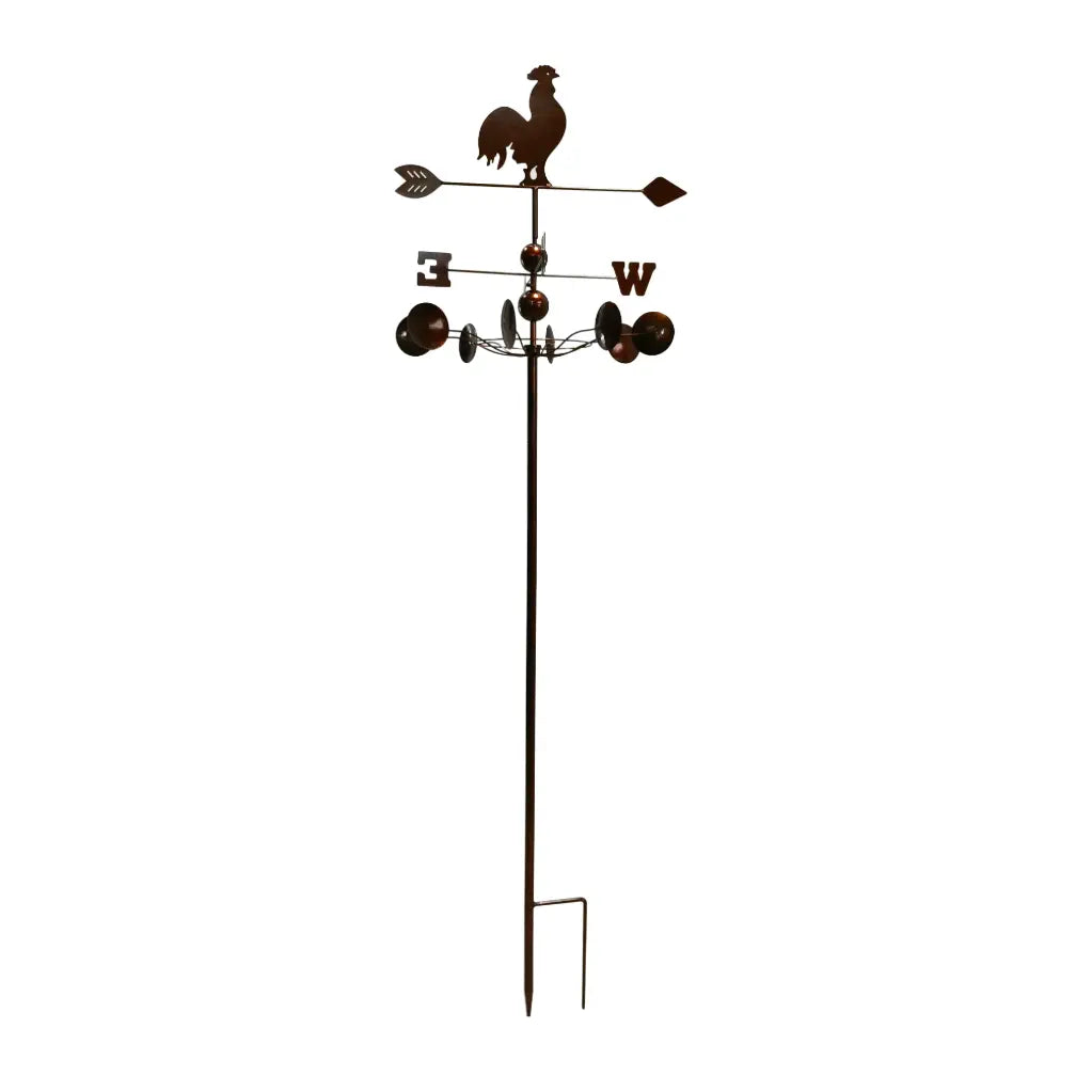 Rustic Metal Weather Vane Metal Garden Art