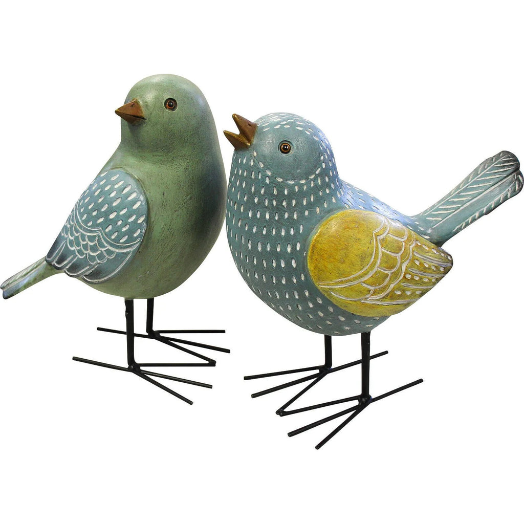 Poly Resin Bird Ornaments Home Decor