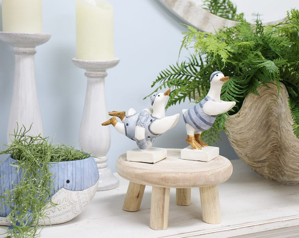 Poly Resin Diving Duck Ornaments Home Decor