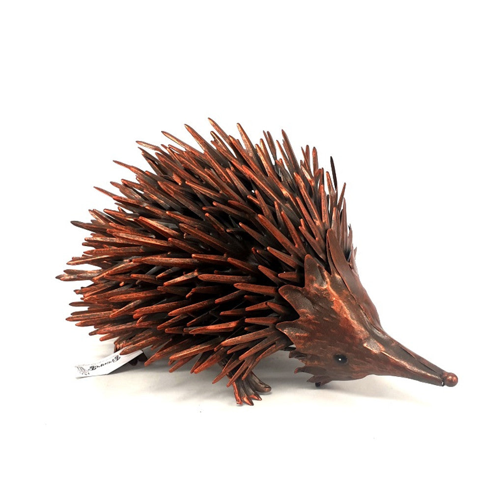 Rust Echidna Metal Garden Art