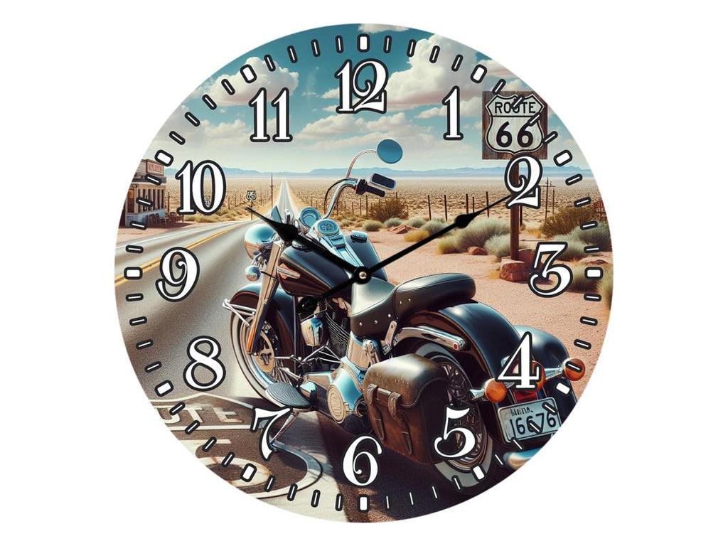 Cruiser Bike Wall Clock