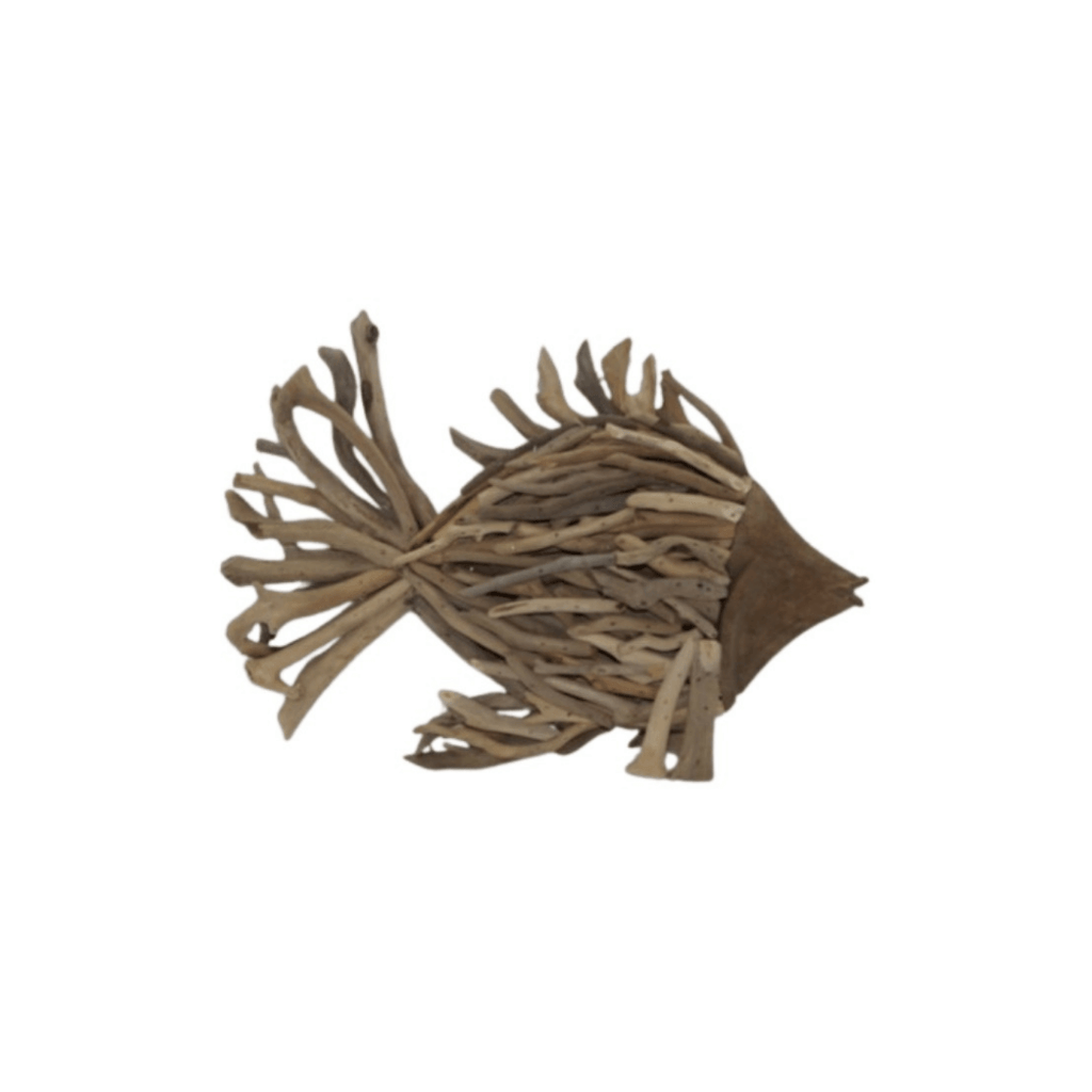 Driftwood Table Fish Home Decor