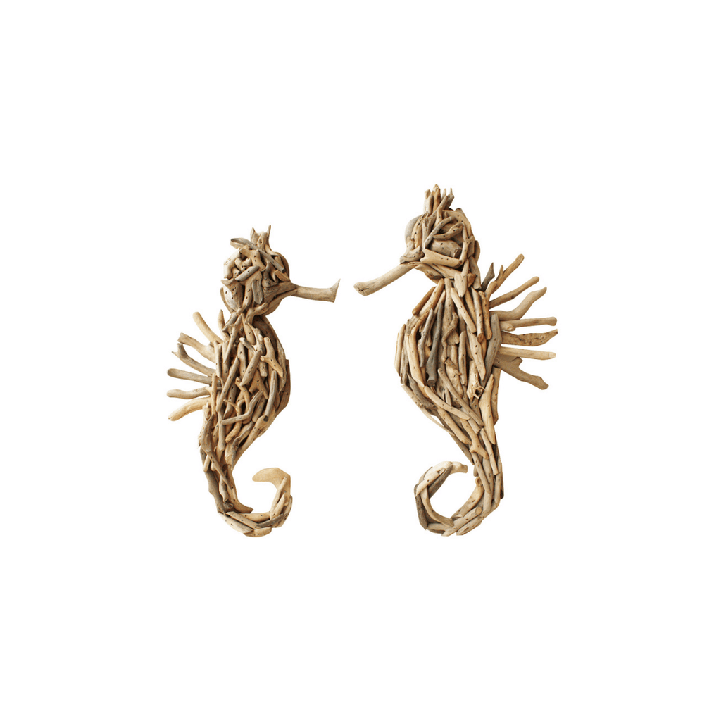 Driftwood Sea Horse Wall Art Home Decor