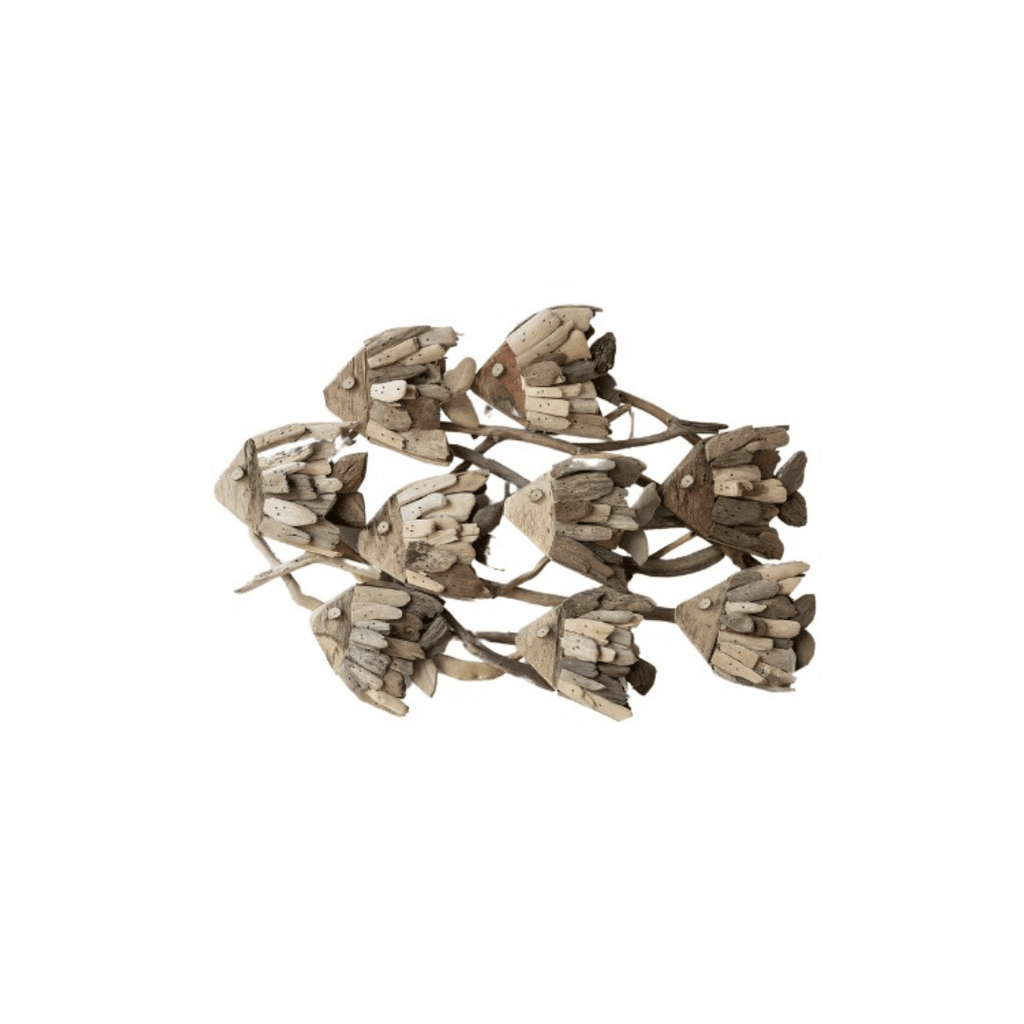 Driftwood School Angel Fish Wall Art Home Decor