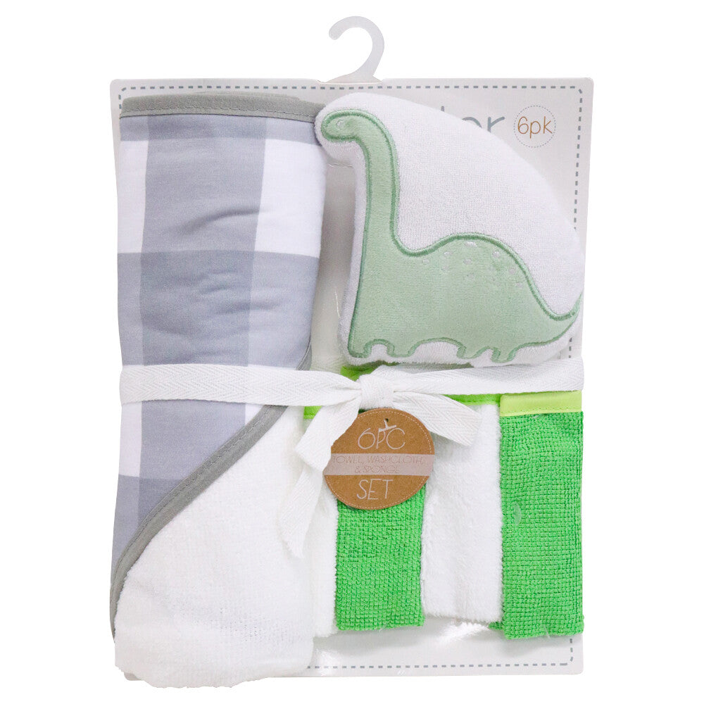 Dino Bath Towel Set