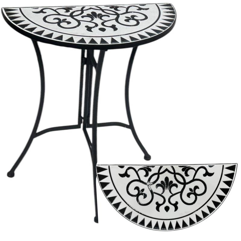 Persian Half Round Table