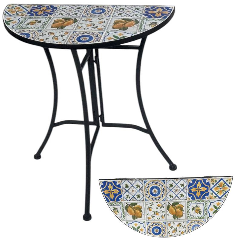 Zen Half Round Table
