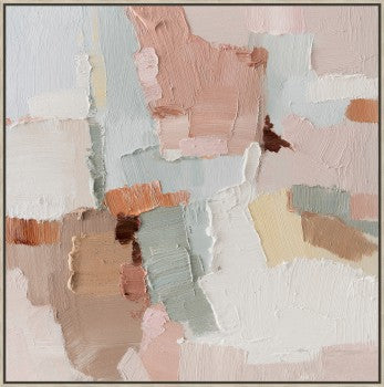 Salt Veil Abstract Canvas Art Work
