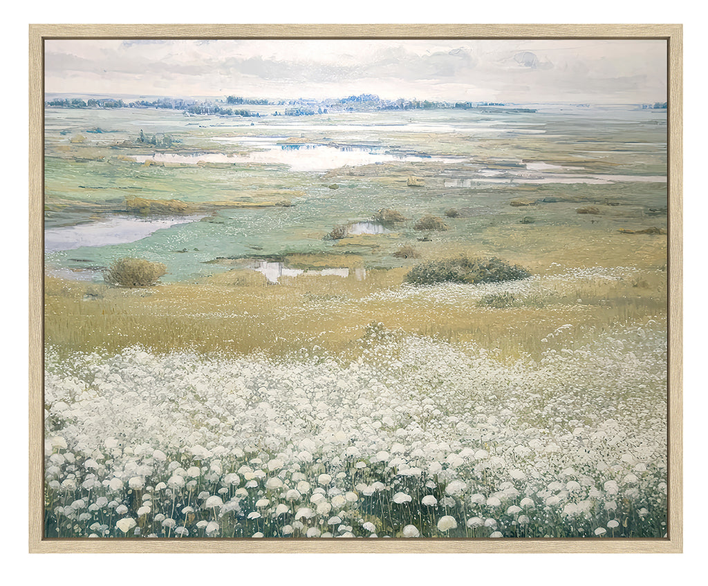 Feel Good Abstract Framed Canvas Painting Wall Art