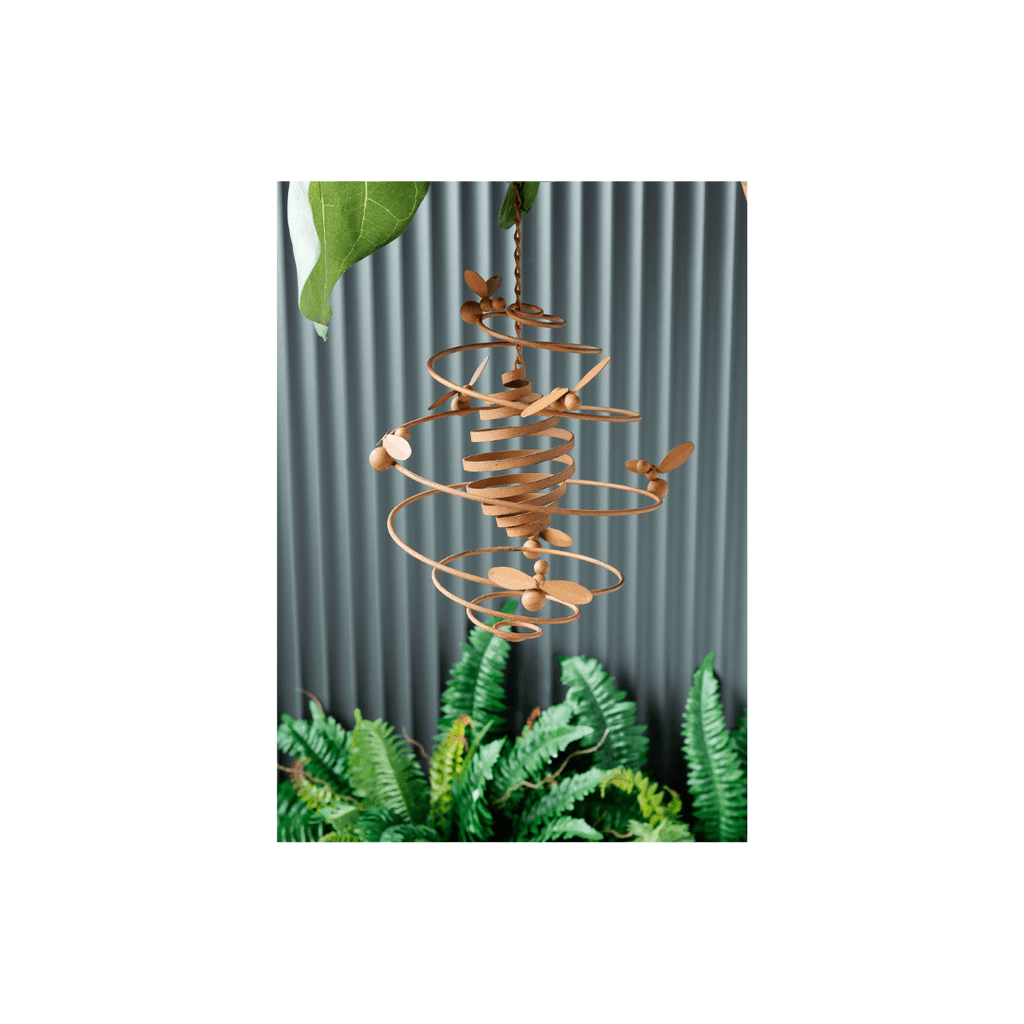 Bee Swirl Hanging Mobile Decorative Ornament