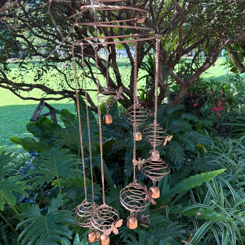 Bronze Harmony of the Hives Wind Chimes