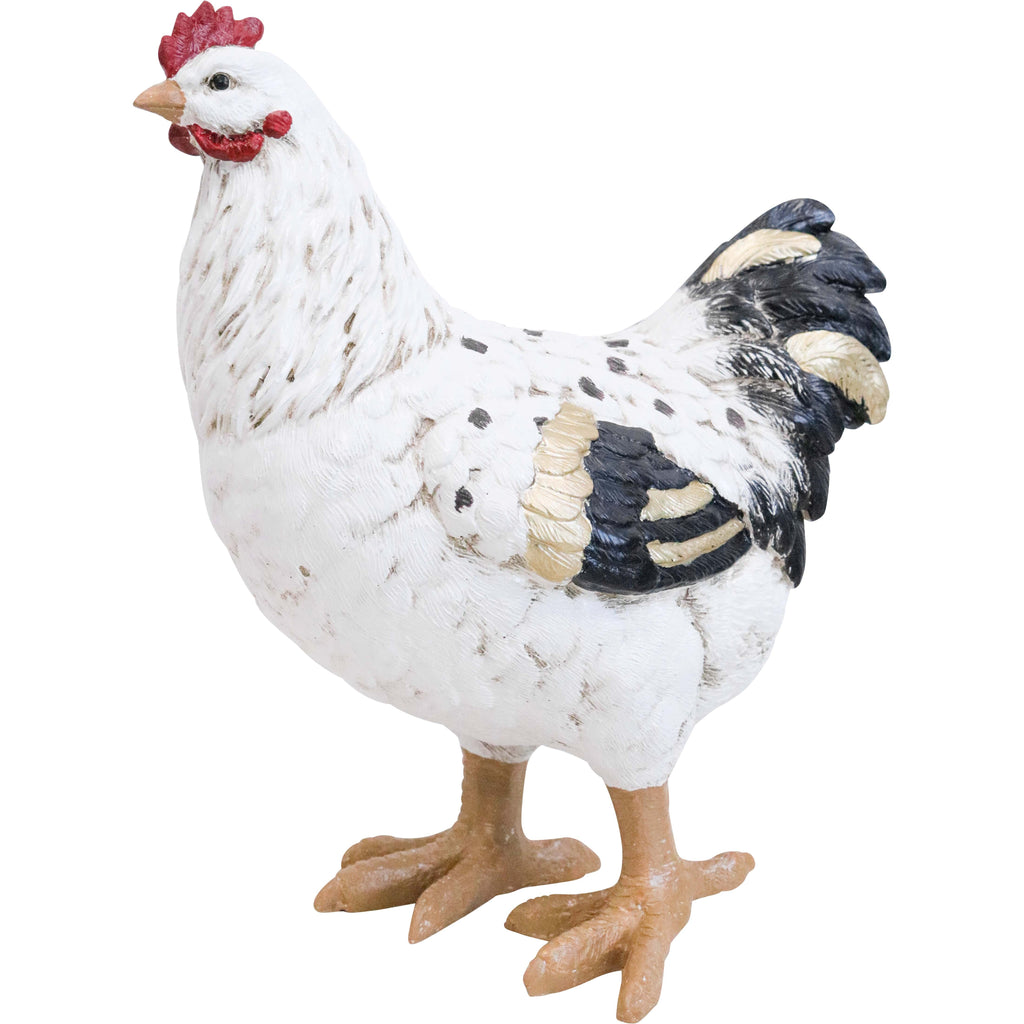 Poly Resin Chicken Ornament Home Decor