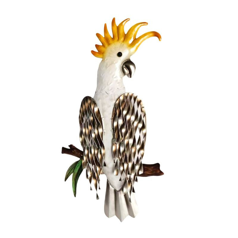 Large Cockatoo Metal Wall Art