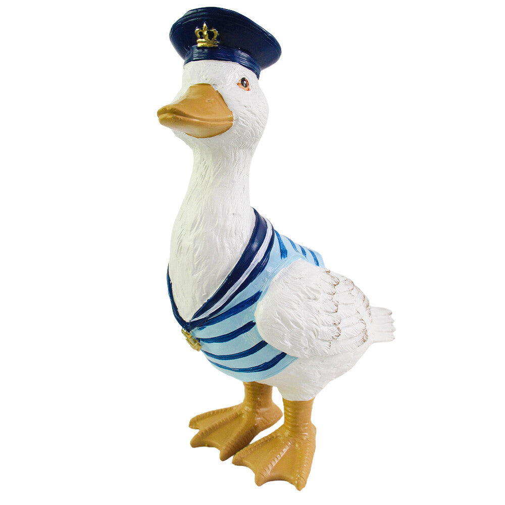 Poly Resin Wallace Goose Sailor Ornament
