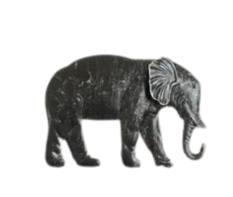 Medium Elephant Metal Wall Art