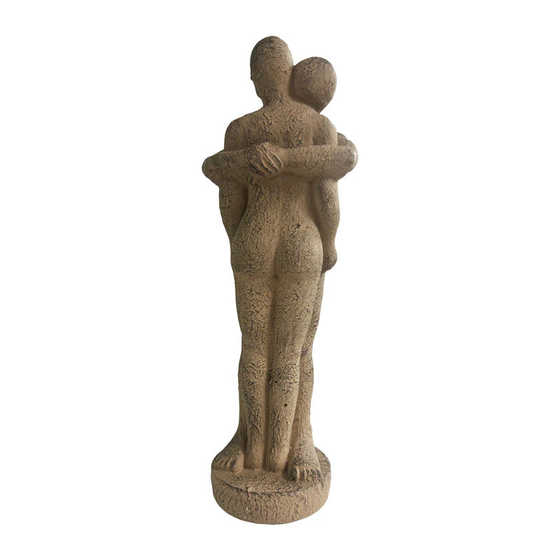 Hugging Couple Statue Ornament