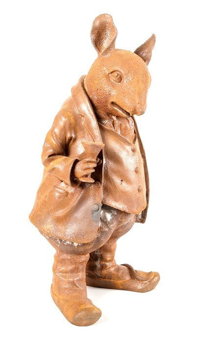 Rusted Cast Iron Small Willows Rat