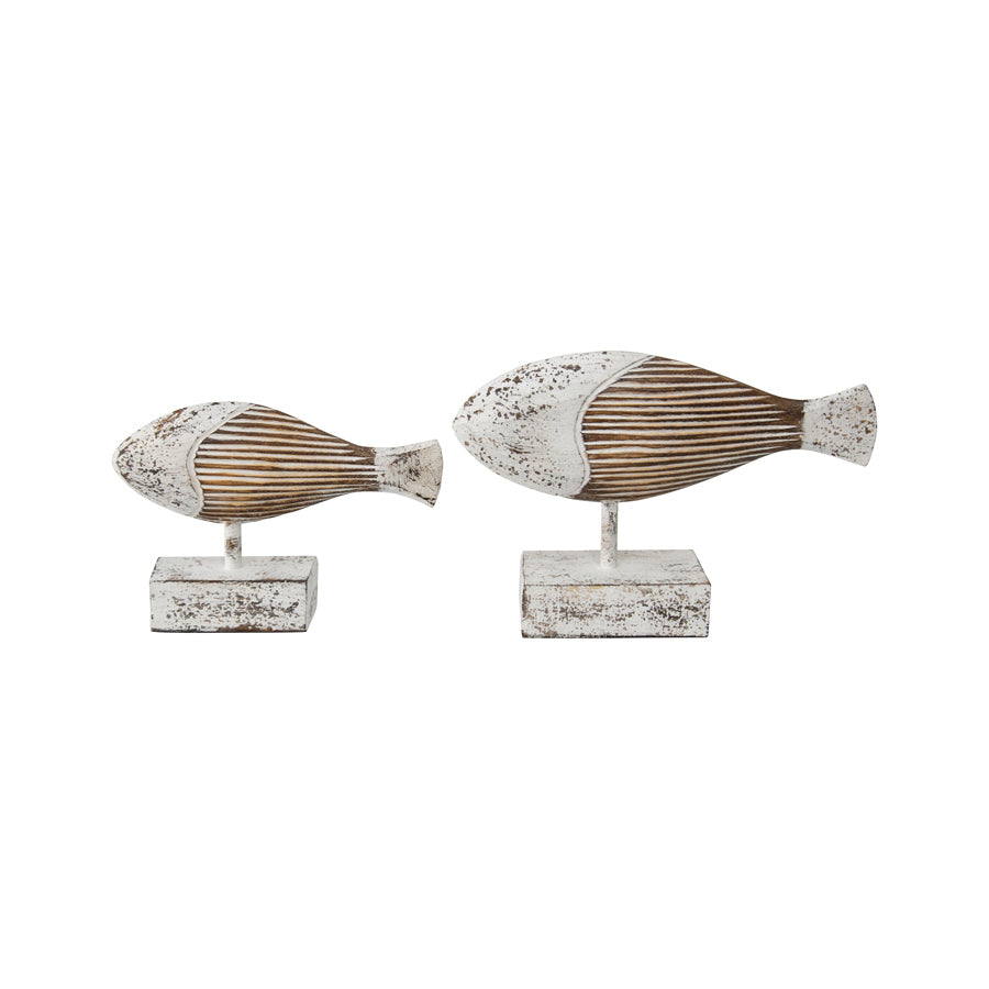 Hand Crafted Lines Fish Decorative Ornaments