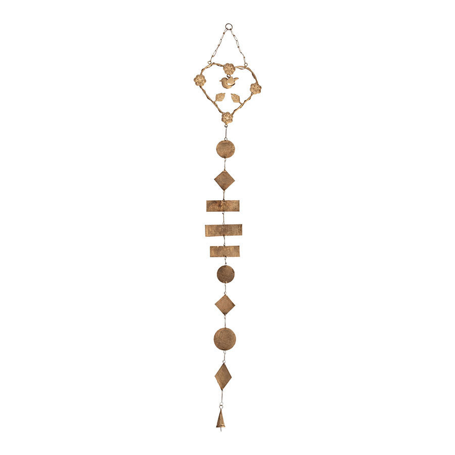 Handcrafted Houses Birds Heart Hanging Mobile