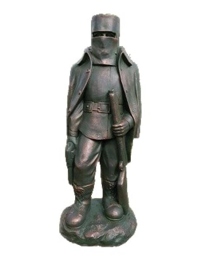 Ned Kelly Statue Garden Ornament Metal Garden Art